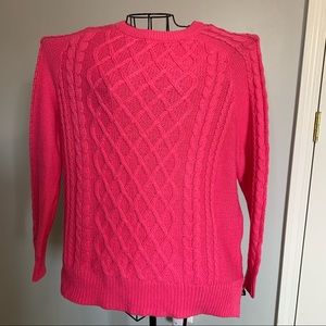 Textured Crew Neck Sweater